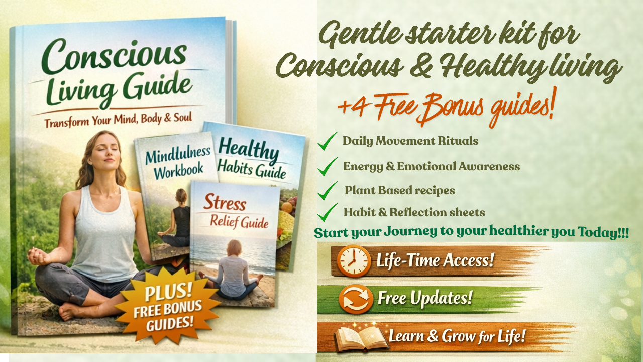 Home Starter kit for conscious and healthy living